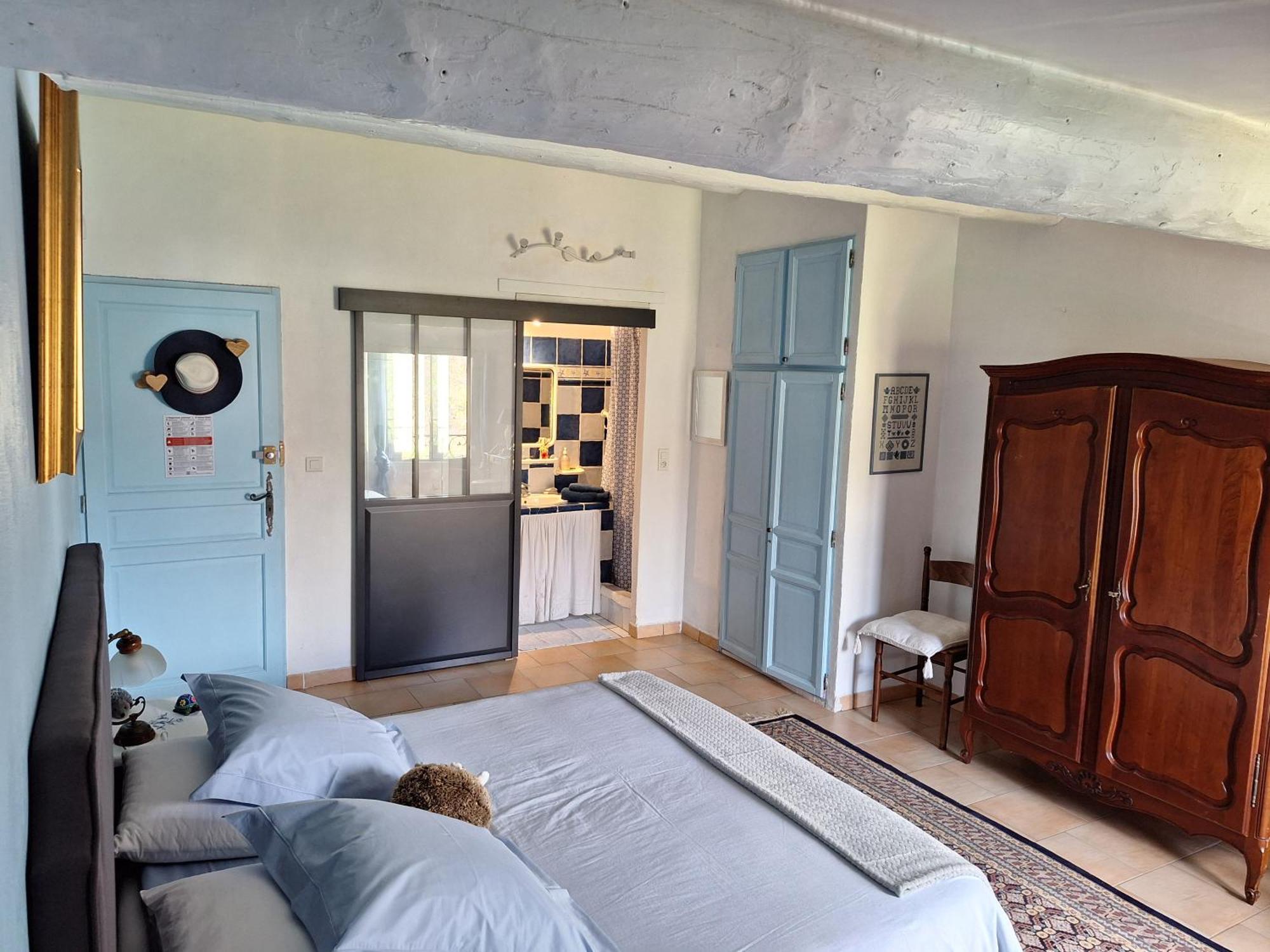 Clos des hérissons, chambre bleuet, piscine, jardin Lauris Esterno foto